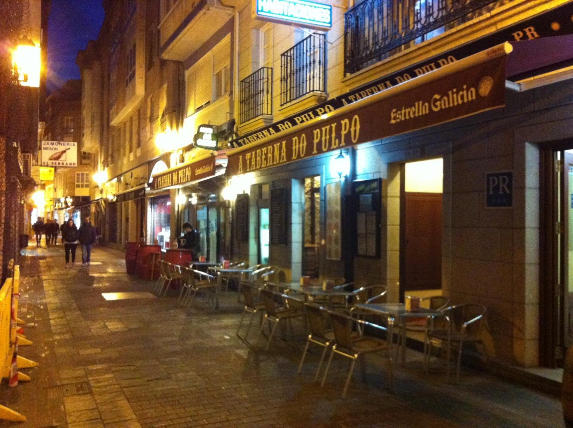 Hostal Hotil Coruna Centro Corunha Exterior foto
