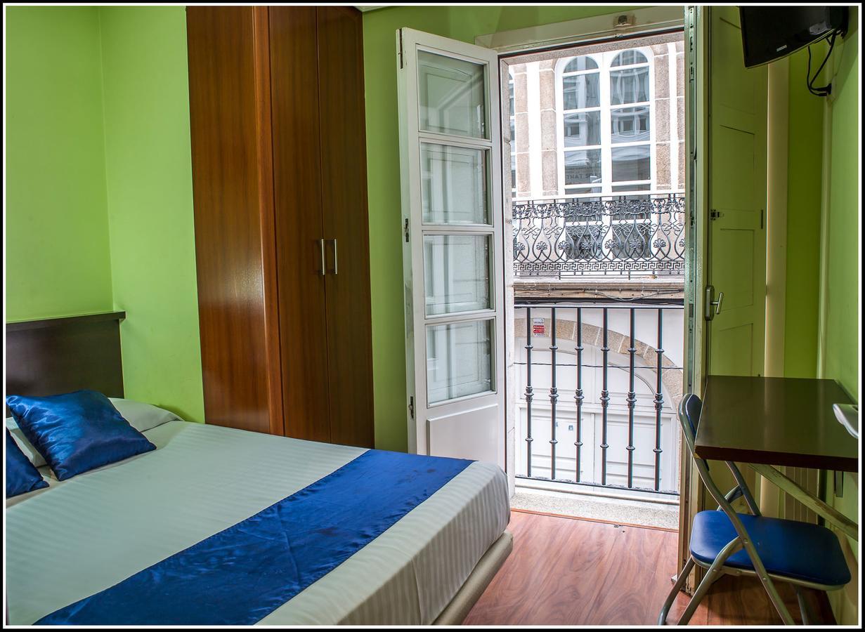 Hostal Hotil Coruna Centro Corunha Exterior foto