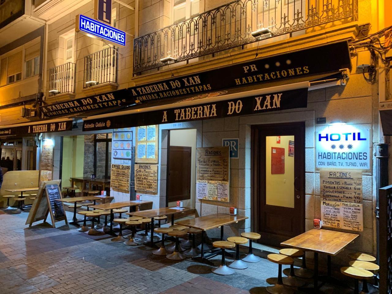 Hostal Hotil Coruna Centro Corunha Exterior foto