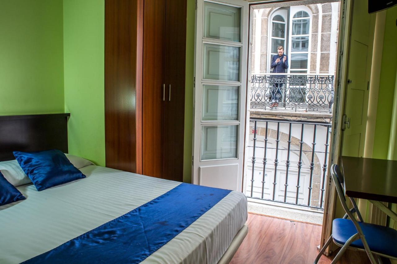 Hostal Hotil Coruna Centro Corunha Exterior foto