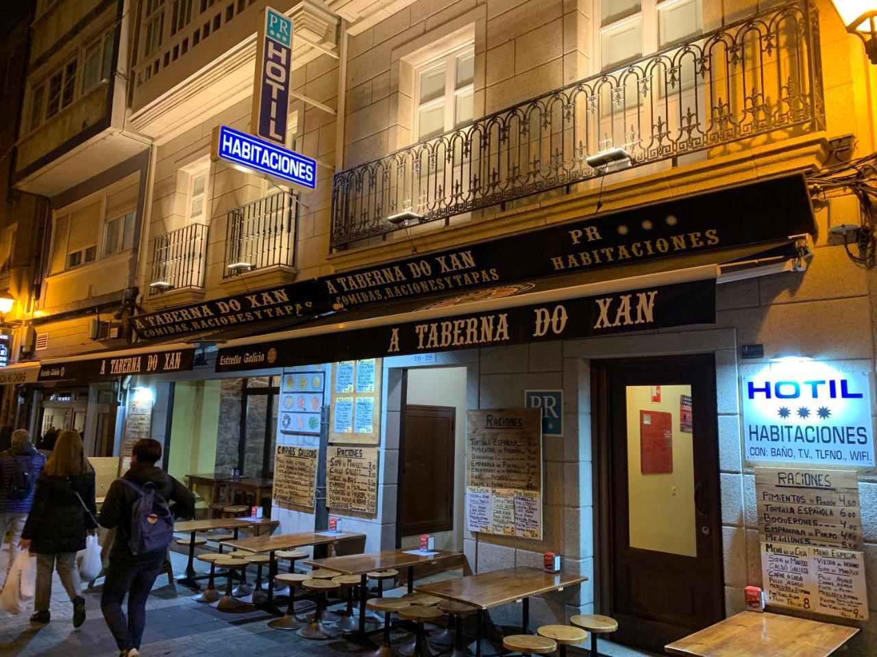 Hostal Hotil Coruna Centro Corunha Exterior foto